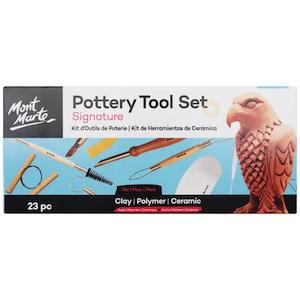 Paint Set: Pottery Set 23pc - Mont Marte