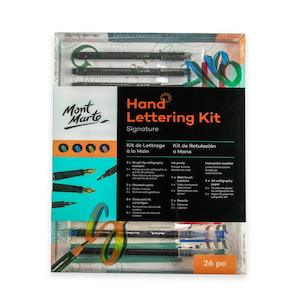 Hand Lettering Kit 26pc - Mont Marte