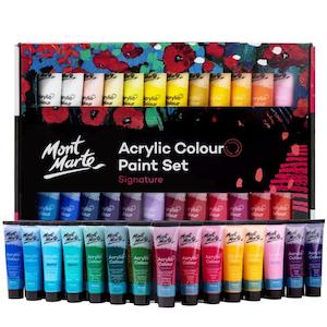 Acrylic Colour Paint Set 48pc x 36ml - Mont Marte