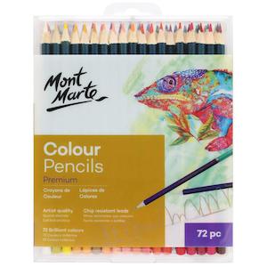 Colour Pencils 72pc - Mont Marte