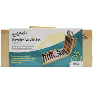 Traveller Acrylic Set 23pc - Mont Marte