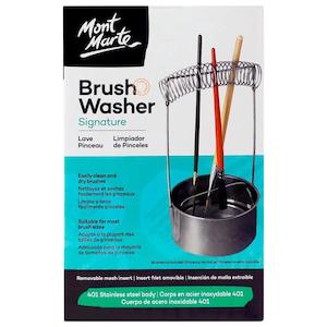 Brush Washer Signature Stainless Steel - Mont Marte