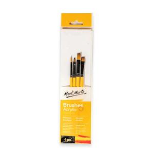 Acrylic Brushes Signature 4pc - Mont Marte - BMHS0011