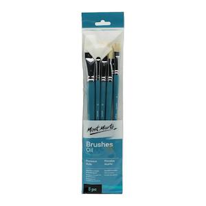 Art Brushes: Oil Brushes Signature 5pc - Mont Marte