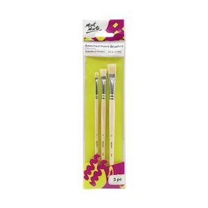 Mont Marte Paint Brushes Set Discovery - 3pcs