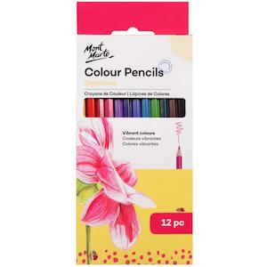 Colour Pencils Signature 12pc - Mont Marte