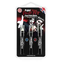 Fright Fest Face Paint Stick Set