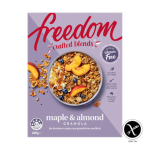 Freedom Crafted Blends Maple & Almond Granola