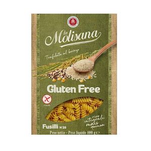 Italian La Molisana Pasta Fusilli 28 Gluten Free