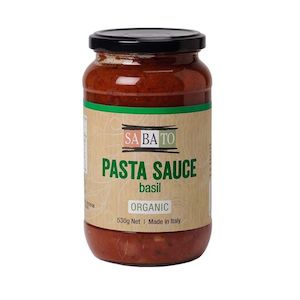 Sabato Organic Pasta Sauce With Basil