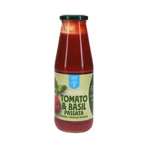 Grocery: Chantal Organics Organic Tomato & Basil Passata Sauce