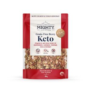 The Mighty Food Kitchen Berry Keto Grain Free Granola