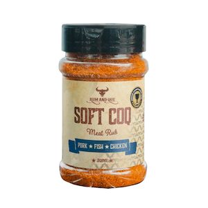 Rum & Que Soft Coq Rub - BBD 29/1/27