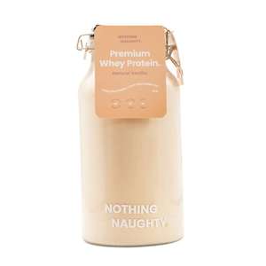 Grocery: Nothing Naughty Premium Whey Protein Vanilla