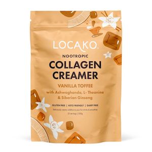 Locako Nootropic Collagen Creamer - Vanilla Toffee