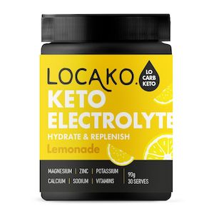 Grocery: Locako Keto Electrolytes - Lemonade