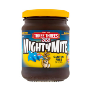 Three Threes Mightymite Gluten Free Yeast Spread