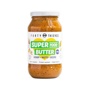 Grocery: Forty Thieves Superfood Butter - Hemp, Nuts & Seeds