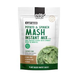 Grocery: Plantasy Foods Potato & Spinach Instant Mash