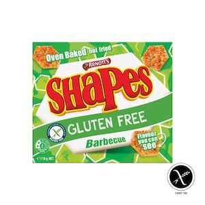 Arnotts Gluten Free Shapes BBQ - BBD 7/2/25