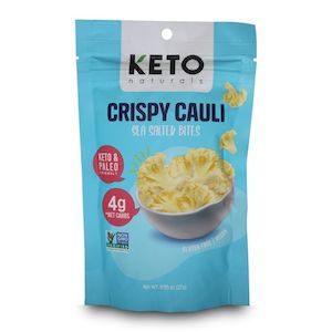 Grocery: Keto Naturals Sea Salt Crispy Cauli Bites