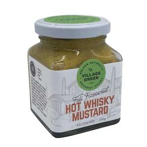 Grocery: Village Green Hot Whisky Mustard