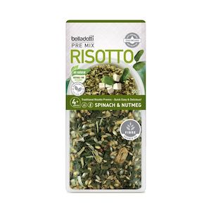 Grocery: Belladotti Spinach & Nutmeg Risotto