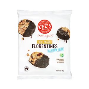 Kez's Kitchen Choc Peanut Florentines