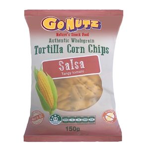 Gonutz Wholegrain Tortilla Corn Chips Tangy Salsa - BBD 23rd Dec