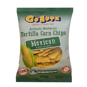 Gonutz Wholegrain Tortilla Corn Chips Spicy Mexican