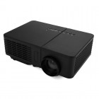 Mini LED Digital Full HD Mini Projector w/ USB, HDMI, VGA & Speaker - Black