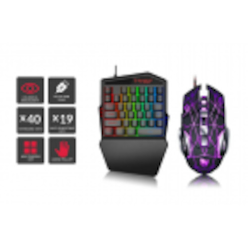 Products: T-Wolf TF-900 Backlit 35-Key Gaming Keypad + Mouse