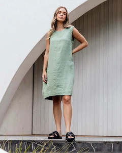 Elm: Bastia Dress /Fern