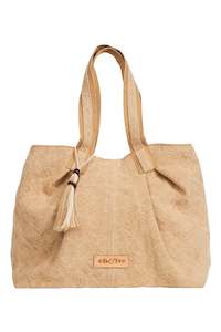 Eb Ive: Halcyon Beach Bag / Tan