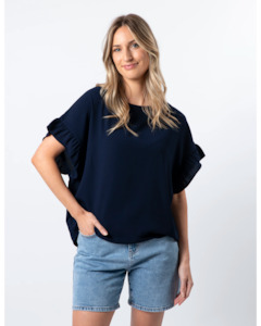 Grace Top / Navy