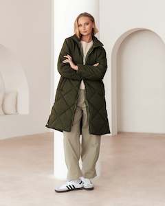 Coats: Puffer Coat / Forest