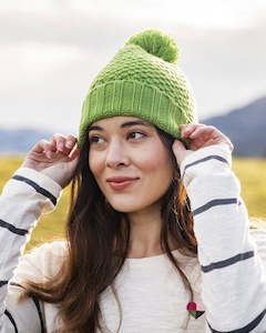 Under 50: Berry Beanie - Jungle Green