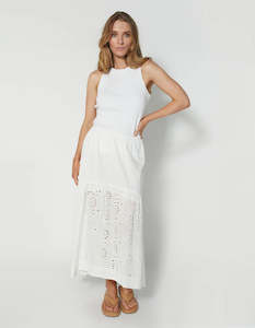 Skirts 1: Serafina Skirt - White