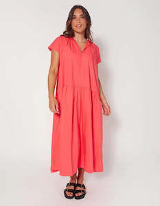 Dear Sutton: Maria Dress - Hot Pepper