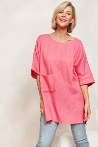 Eb Ive: Halcyon Relaxed Top ONE SIZE - Musk