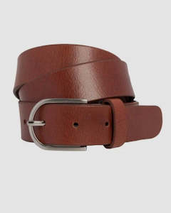 Loop Leather Belts: Maddy Leather Belt / Tan