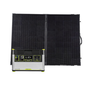 Yeti 1500X + Boulder 200 Briefcase Solar Generator