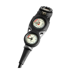 Mares Mission 3, Depth, Air gauge and Compass goatislanddive