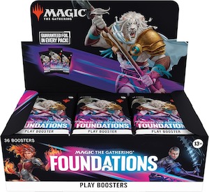 * PREORDER * Foundations - Play Booster Display