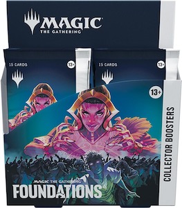 * PREORDER * Foundations - Collector Booster Display