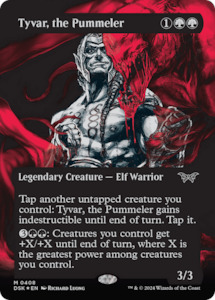 Tyvar, the Pummeler (Showcase) (Textured) [Duskmourn: House of Horror]