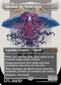 Emrakul, the World Anew (Borderless) [Modern Horizons 3]