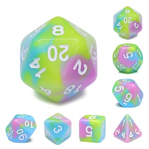 Game: RPG Dice | "Paddle Pop" | Set of 7