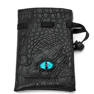 Dice Bag | "Dragon's Eye" | Ice Blue