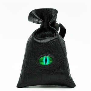 Dice Bag | "Dragon's Eye" | Forest Green